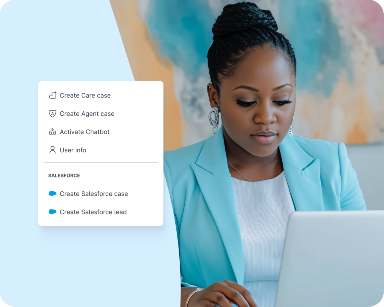 A visual of third-party integrations with Salesforce
